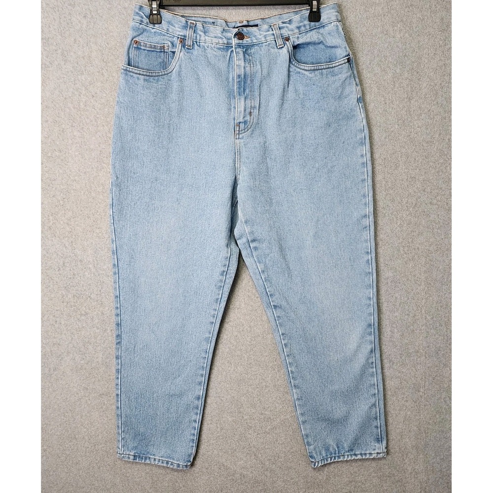 Vintage Bill Blass Easy Fit Mom High Waist‎ Jeans Size 16 Tapered Leg 90s Y2K